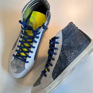 SOLD New P448 Skate Mid Top Leather Sneaker